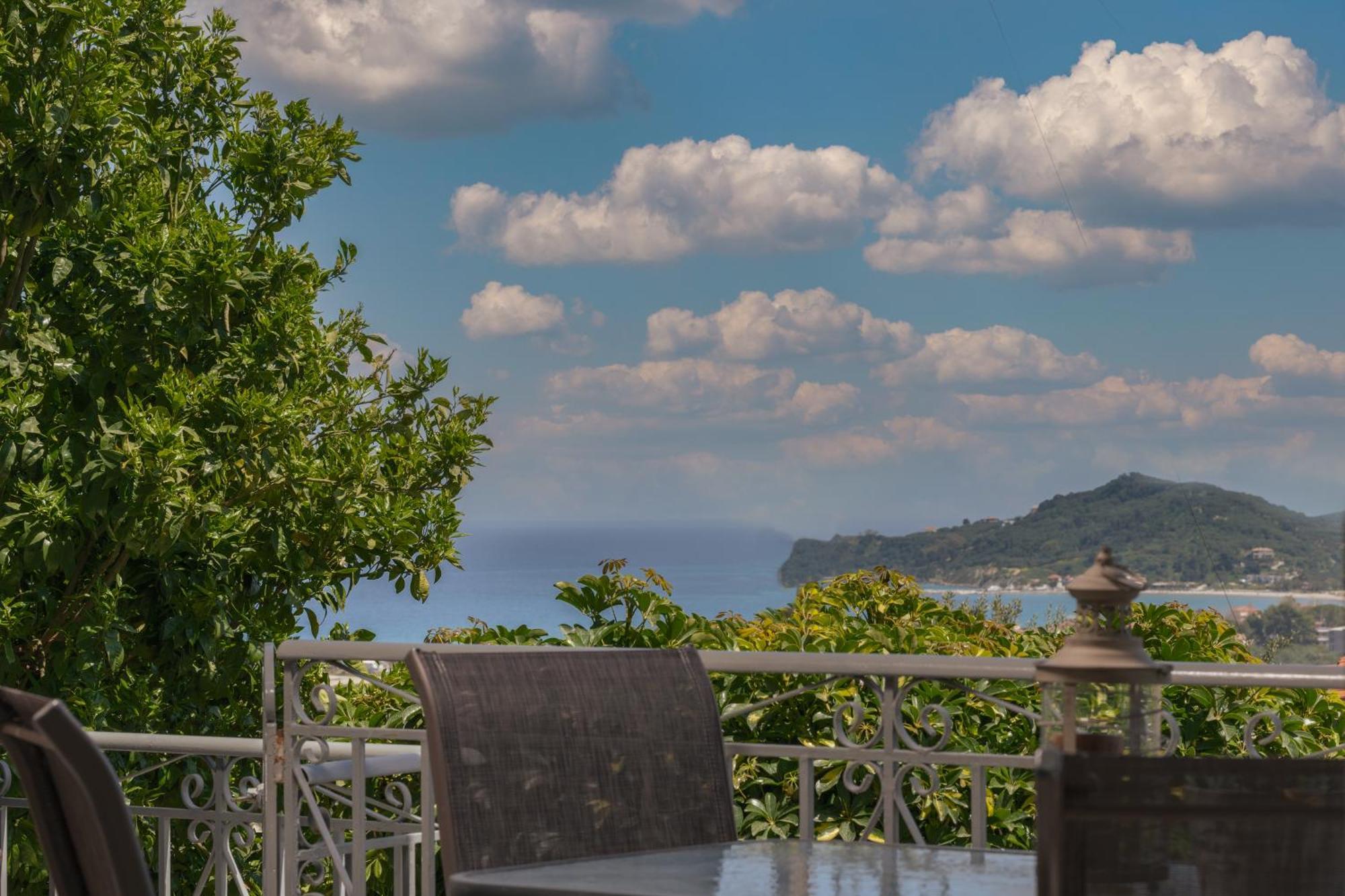 Zante Luxury Seaview Villa With Private Pool Katastárion Eksteriør billede