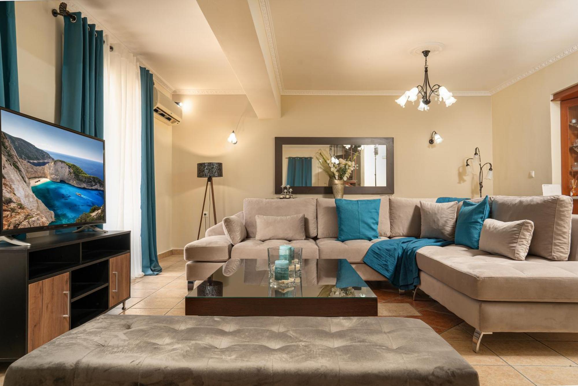 Zante Luxury Seaview Villa With Private Pool Katastárion Eksteriør billede