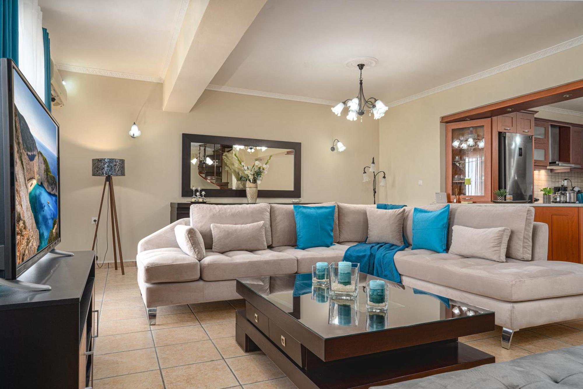 Zante Luxury Seaview Villa With Private Pool Katastárion Eksteriør billede