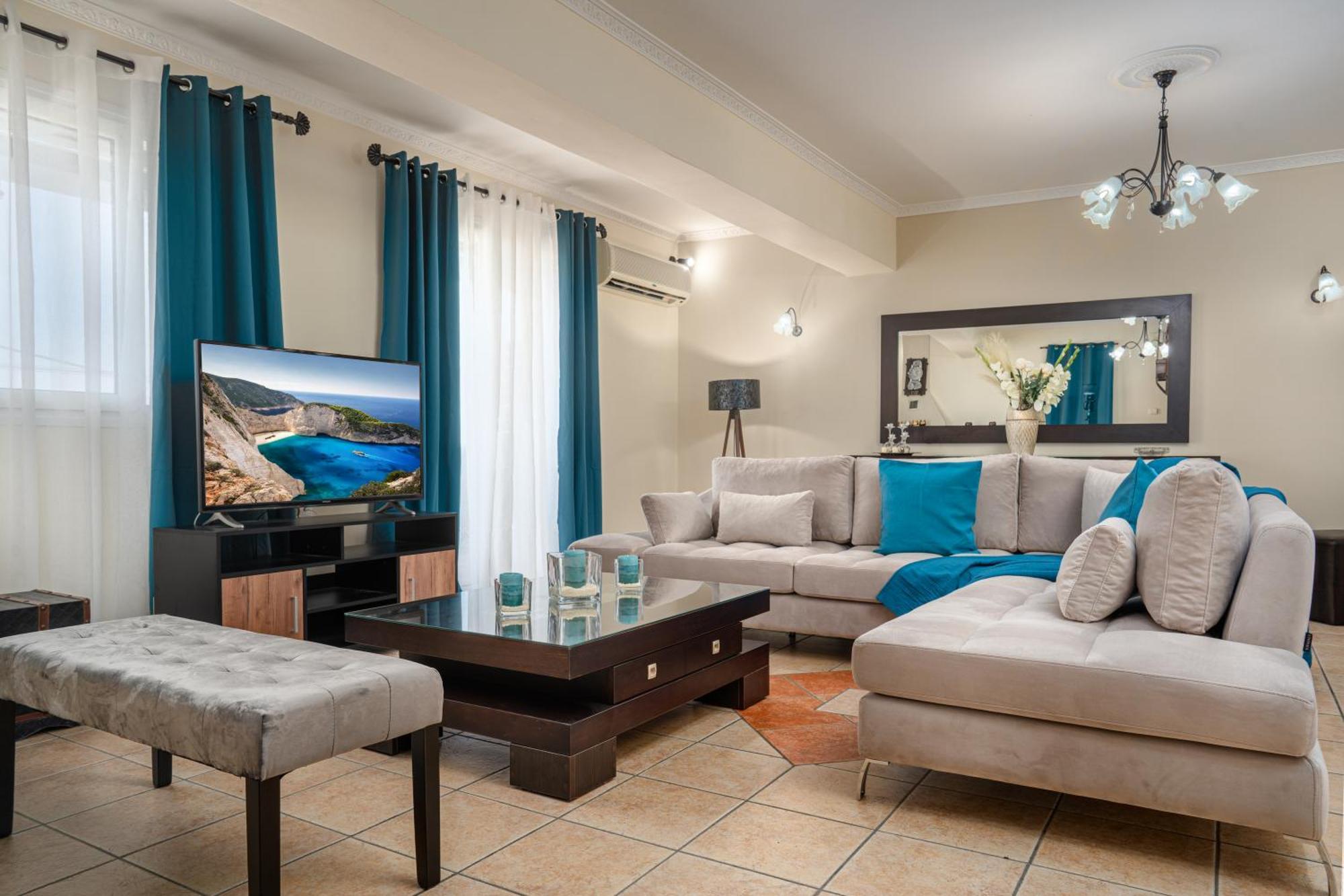 Zante Luxury Seaview Villa With Private Pool Katastárion Eksteriør billede